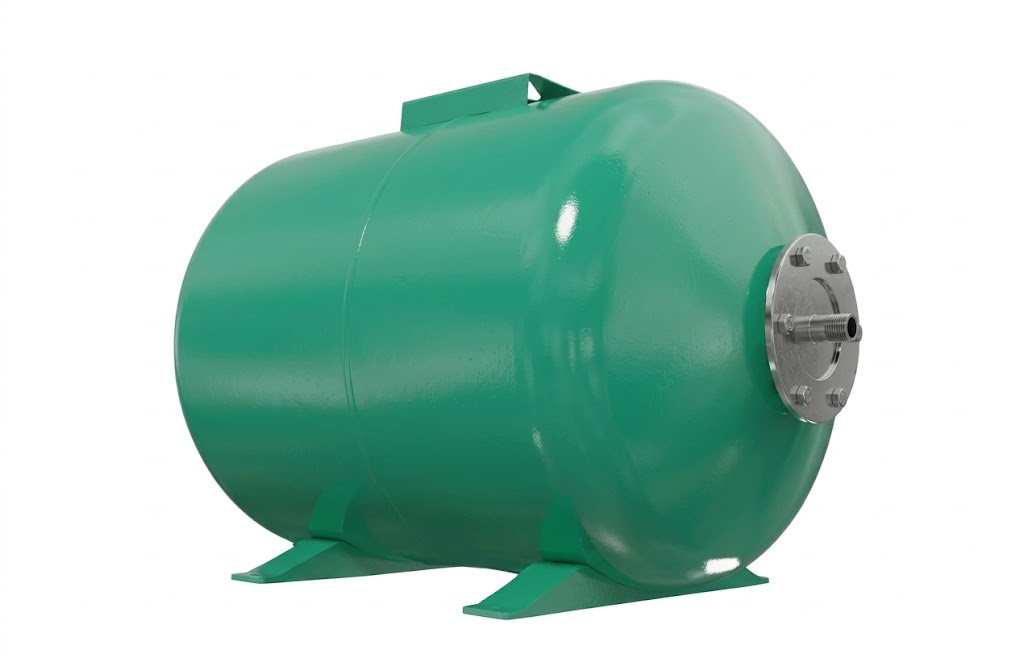 Tanque   Hidroneumático Horizontal Barnes | Membrana EPDM Intercambiable | Eficiencia Hidráulica